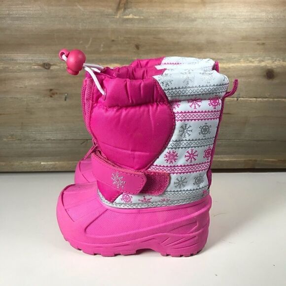 Koalakids Pink Snow Boots - Picture 1 of 7